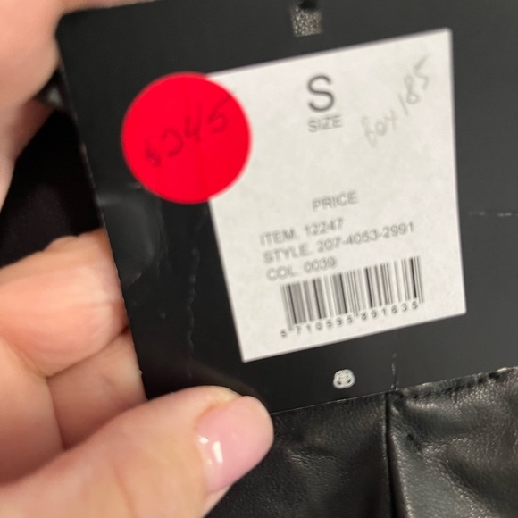 Bitte Kai Rand Faux Leather Pants (S) - Picture 3 of 11